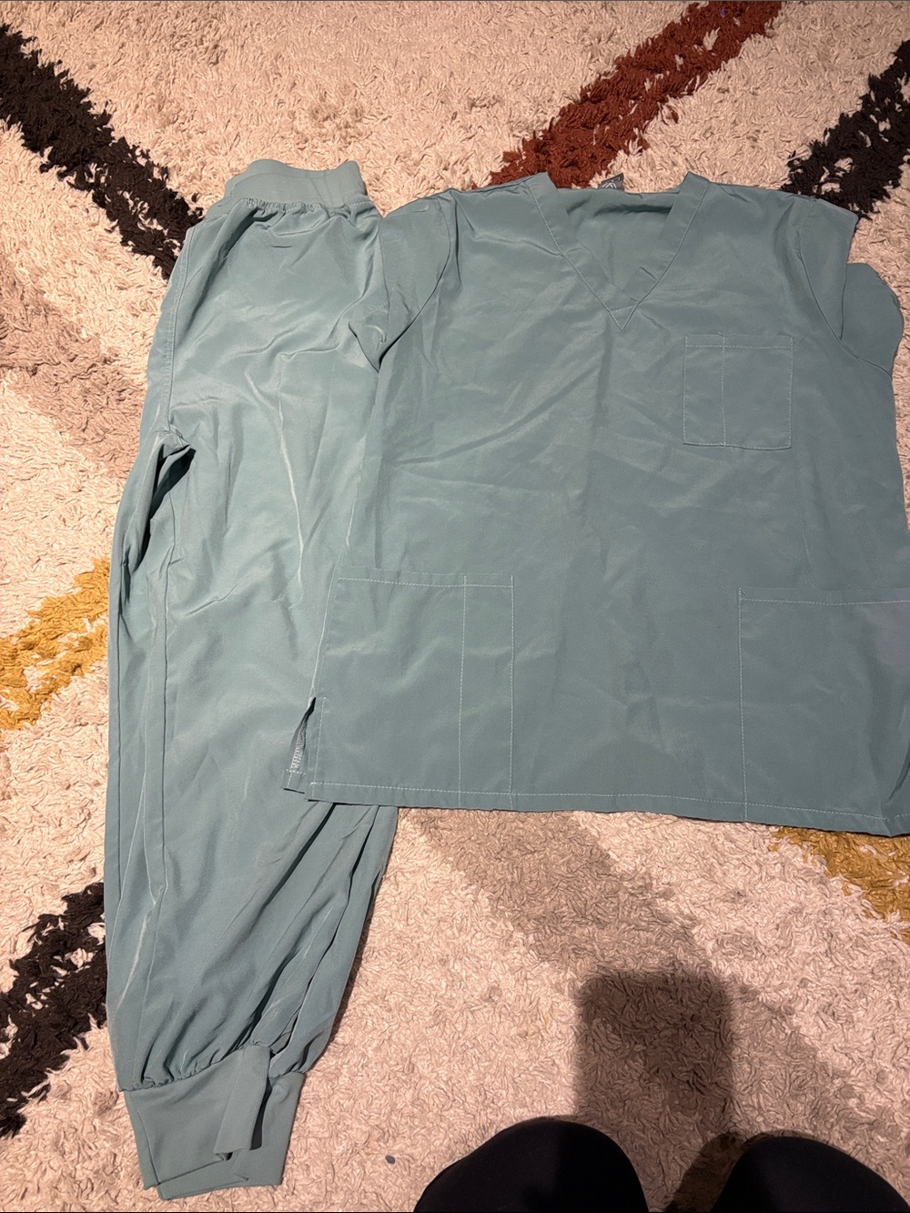 Womens matching scrubs set